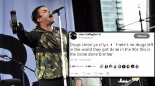 Liam Gallagher Explains 'Drug Fueled' Rant On Twitter