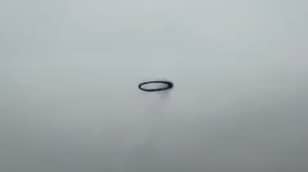 TikToker Shares Video Of Strange Black Ring In Sky