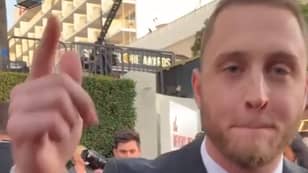 People Are Confused By Chet Hanks' Jamaican Accent On Golden Globes Red Carpet