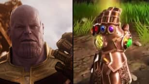 First Look At Thanos In Fortnite Is Revealed 