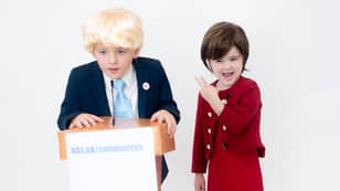 Kids Dress Up As Boris Johnson And Nicola Sturgeon For Halloween