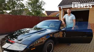 Man Spends £32,000 Building His Own Knight Rider Car