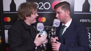 ​Lewis Capaldi Presented With His Own Range Of Condoms At BRIT Awards