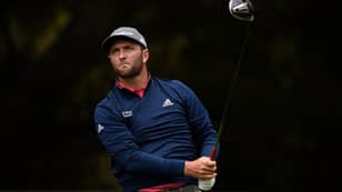 World Number Two Golfer Jon Rahm Makes Incredible Hole-In-One Skimming Ball Off Water