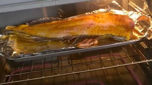 Woman Horrified After Filleted Fish Starts Jumping In The Oven