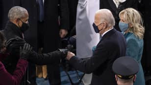Joe Biden And Barack Obama's Bromance Strong As Ever As They Share Inauguration Fist Bump  