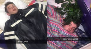 Lad Passes Out, Friend Mercilessly Trolls Him On Snapchat Story