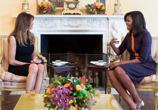 Here's The Conversation Michelle Obama Probably Had With Melania Trump