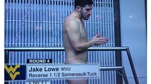Twitter Left Baffled After Diver Appears To Be Naked On TV