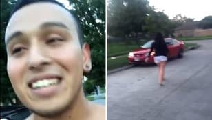Obnoxious Lad Catches Girlfriend Cheating But It Soon Becomes Clear Why