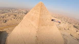 Red Bull Wingsuit Pilot Flies Closest Anyone Has Ever Come To Giza Pyramids 