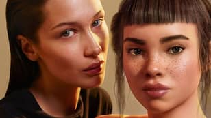 ​Calvin Klein Apologises For Advert Showing Bella Hadid Kissing Computer-Generated Model