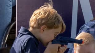 Some People Are Not Impressed That Prince George Was Allowed To Play With Toy Gun