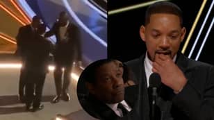 Denzel Washington Consoled Will Smith After He Lashed Out At Chris Rock