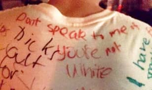 University Being Investigated After Freshers Caught Wearing Racist Shirts