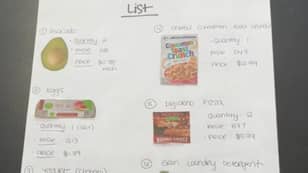 Wife Sends Husband To Supermarket With ‘Ridiculously Detailed’ Shopping List 