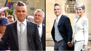 People Are Kicking Off About Robbie Williams' Manners At Royal Wedding