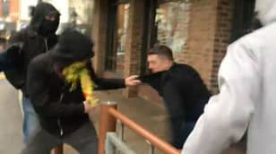Former EDL Leader Tommy Robinson 'Attacked' Outside McDonald's