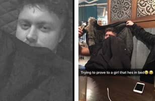 Man Pretends To Girlfriend He’s In Bed And Not In The Pub With Snapchat 