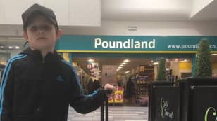 Dad Tricks Son Into Thinking He's Going to Disneyland, Actually Takes Him To Poundland