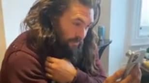 Jason Momoa Video Calls With Young Aquaman Fan With Cancer