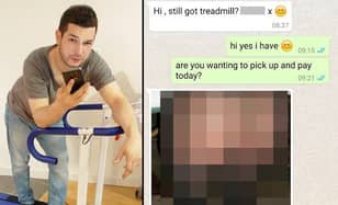 Lad Selling Treadmill Online Left Stunned When Buyer Sends Him Picture Of Her Bum