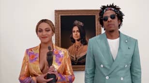 People Are Shocked After Beyoncé And Jay Z Accept Brit Award In Front Of Meghan Markle Portrait