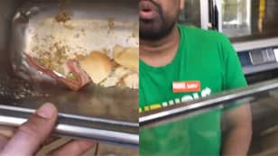 ​Subway Worker Filmed 'Hiding Evidence' After 'Putting Bacon In Vegetarian Sandwich'