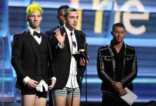 The Reason Behind Twenty One Pilots Accepting Their Grammy In Their Underpants
