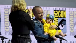 ​Aaron Paul Dresses Baby Daughter Up As Heisenberg At Comic-Con
