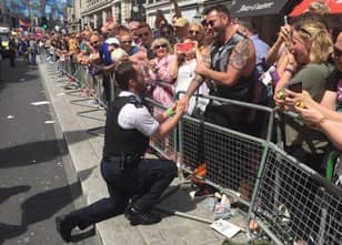 Police Officer Proposed To His Partner During London Pride