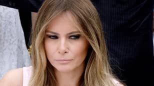 Someone Believes There's A Dark Underlying Meaning In Melania Trump's Photos
