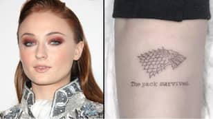 Sophie Turner Reveals New Tattoo Isn't A Massive 'Game of Thrones' Spoiler