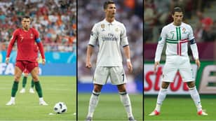 The Reason Why Cristiano Ronaldo Does His Trademark Stance Before Taking Free-Kicks