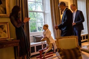 Internet Photoshop Prince George After Seriously Cool Obama Handshake