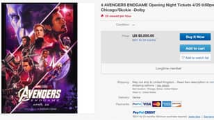 People Are Trying To Sell Avengers: Endgame Tickets On eBay For More Than $1,000