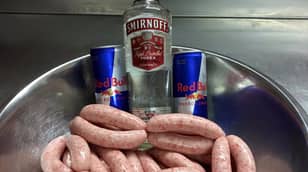 Vodka And Red Bull Flavoured Sausages Exist 