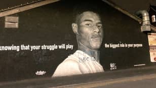 Marcus Rashford Mural Defaced Hours After England's Euro 2020 Final Defeat