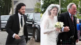​Kit Harington And Rose Leslie Arrive At Church To Get Married 