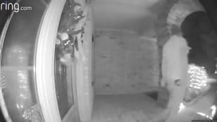 ​Doorbell Camera Glitch Gives Illusion Of Man Being ‘Abducted’ By Aliens