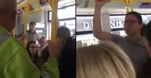 Thugs Shout Racist Abuse And Throw Bottles At Tram Passengers In Manchester This Morning