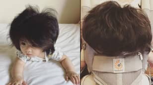 Adorable Seven-Month-Old Baby Has 40,000 Instagram Followers Thanks To Her Magical Mane 