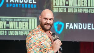 Tyson Fury Leads Rowdy Boxing Fans In X-Rated "AJ Is A P***k" Chant