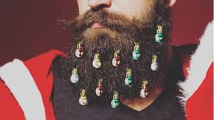 You Can Now Decorate Your Beard With Christmas Ornaments