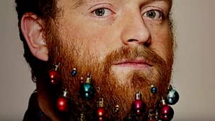 If You REALLY Want, You Can Buy Christmas Ornaments For Your Beard