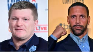 Ricky Hatton Has Said He Would Return To Boxing To Fight Rio Ferdinand