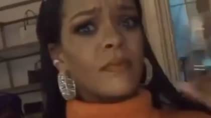 Rihanna Throws Shade At Thirsty Fan With One Savage Look
