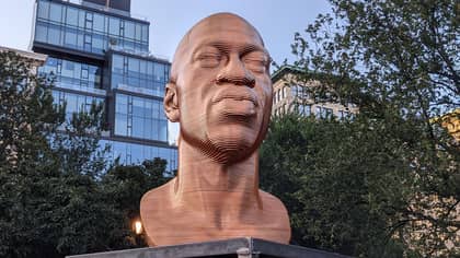 George Floyd Statue Vandalised Days After Being Unveiled