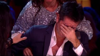 Simon Cowell In Tears On Celebrity X Factor Final After Listening To Charity Single