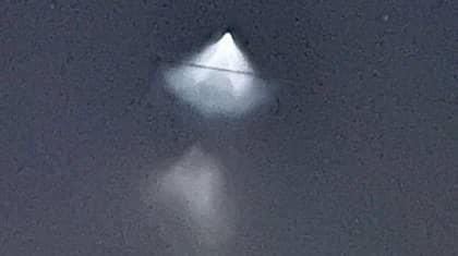 Mum Spots Mysterious 'UFO' Flying Over The North Of England